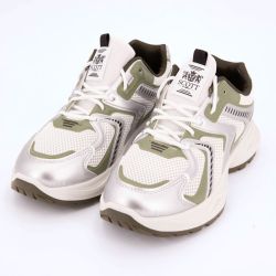 Baskets toile à lacets avec empiècementsHomme SCOTT