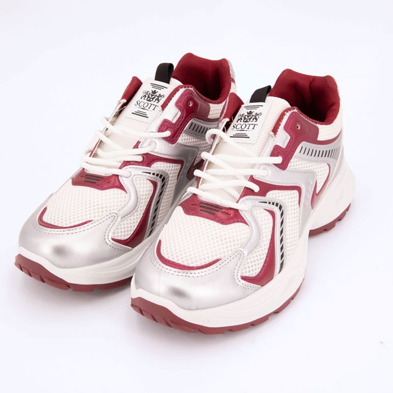 Baskets toile à lacets avec empiècementsHomme SCOTT