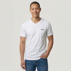 Tee shirt mc col v santos Homme KAPORAL