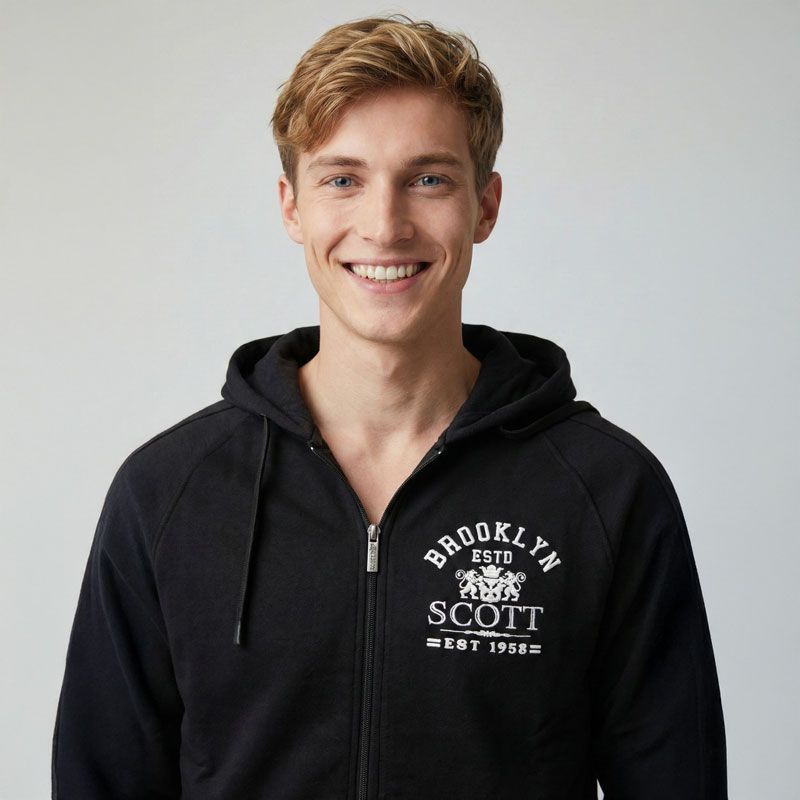 Veste a capuche zippee scott gsct1912 sw Homme SCOTT