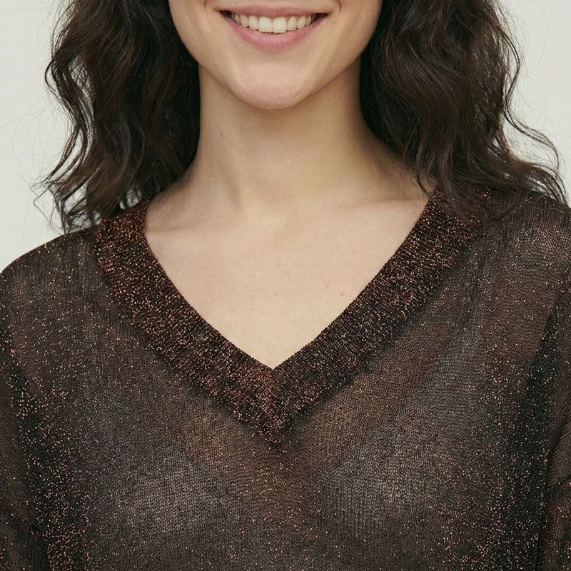 Pull bronzo m249u080a Femme DIXIE