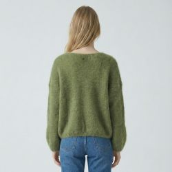 Gilet verde bandiera m249u170 Femme DIXIE