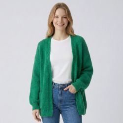 Gilet verde bandiera m249u171 Femme DIXIE