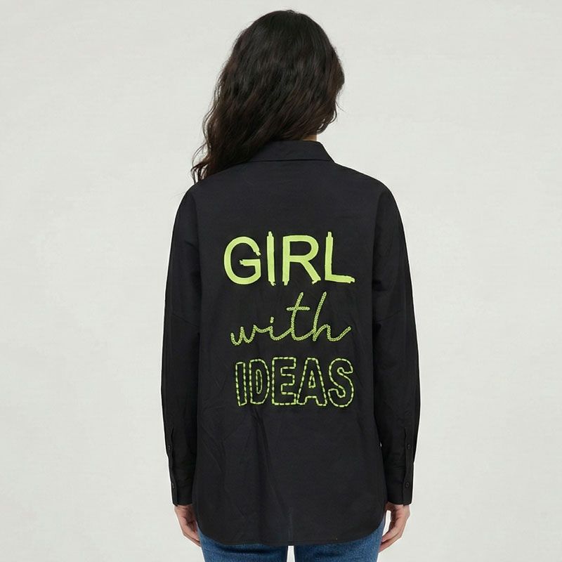 Chemise nero ceithms Femme DIXIE