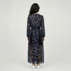 Robe nero aiqpvia Femme DIXIE