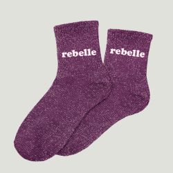Chaussette a paillette rebelle 2/460/47 t37/41 Femme TWINDAY