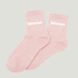 Chaussette a paillette bisous 2/460/47 t37/41 Femme TWINDAY