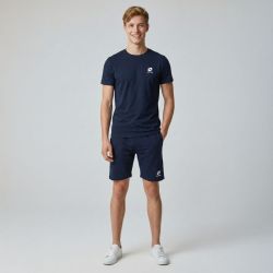 Ensemble short tee shirtwhite lt11240 s/xxl Homme LOTTO