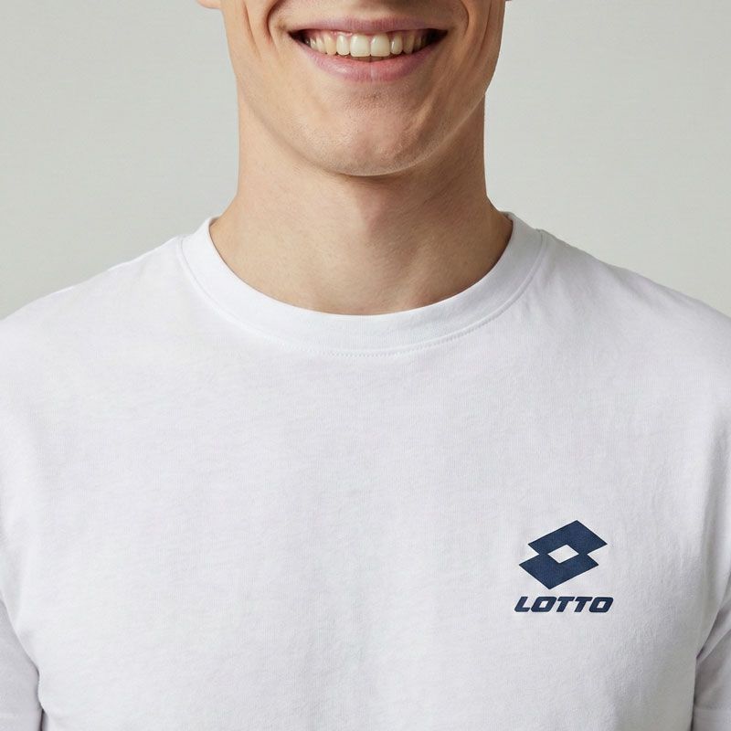 Ensemble short tee shirtwhite lt11240 s/xxl Homme LOTTO