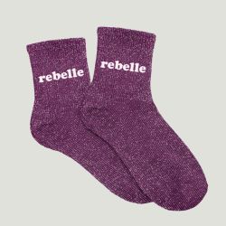 Chaussettes à paillette rebelle Femme TWINDAY