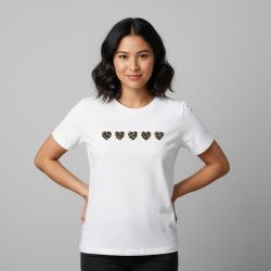 Tee shirt onlconstance cloud dancer 15366412 Femme ONLY