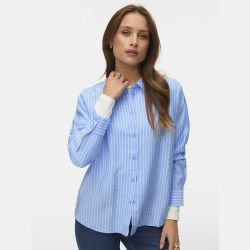Chemise vmkaja vista blue 10340687 4476 Femme VERO MODA