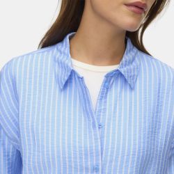 Chemise vmkaja vista blue 10340687 4476 Femme VERO MODA