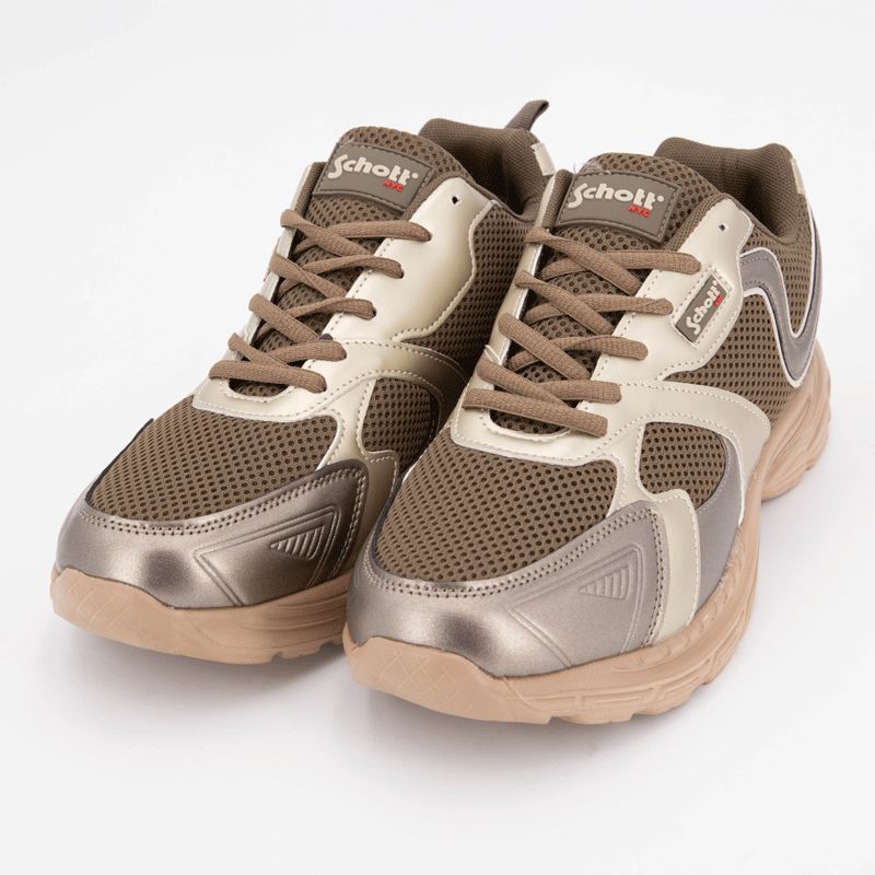 Basket dark beige delta t 40/45 Homme SCHOTT