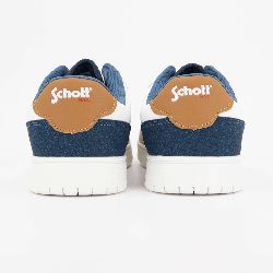 Basket white harlem t 40/45 Homme SCHOTT