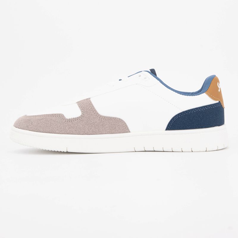 Basket white harlem t 40/45 Homme SCHOTT