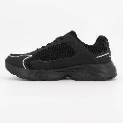 Basket black black hide t 40/45 Homme SCHOTT