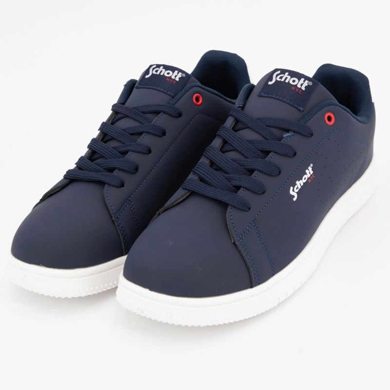 Basket navy white subway t 40/45 Homme SCHOTT