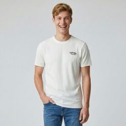 Tee shirt col rond en maille wendel Homme KAPORAL