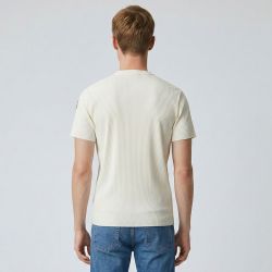 Tee shirt col rond en maille wendel Homme KAPORAL
