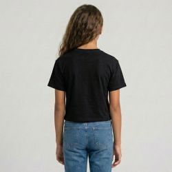 Tee shirt mc black j5bi00 j1314 t8/16 ans Enfant GUESS