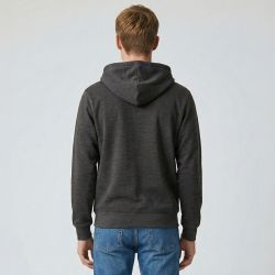 Sweat capuche zippee navy ac25121 s/xxl Homme AMERICAN COLLEGE