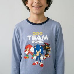 Pyjama sonic ye70301,conv,f14 t6/14 ans Enfant SONIC