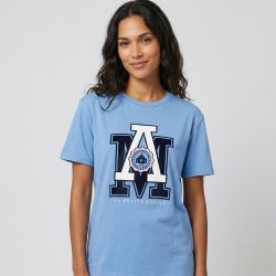 Tee shirt bleu tam Femme LA PETITE ETOILE