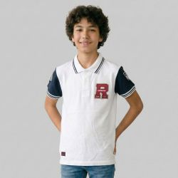 Polo white po rs3044 8/16 ans Enfant REDSKINS
