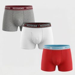 Lot de 3 boxers maxelo Homme REDSKINS