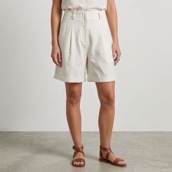 Short ivoire lin sevia Femme LA PETITE ETOILE