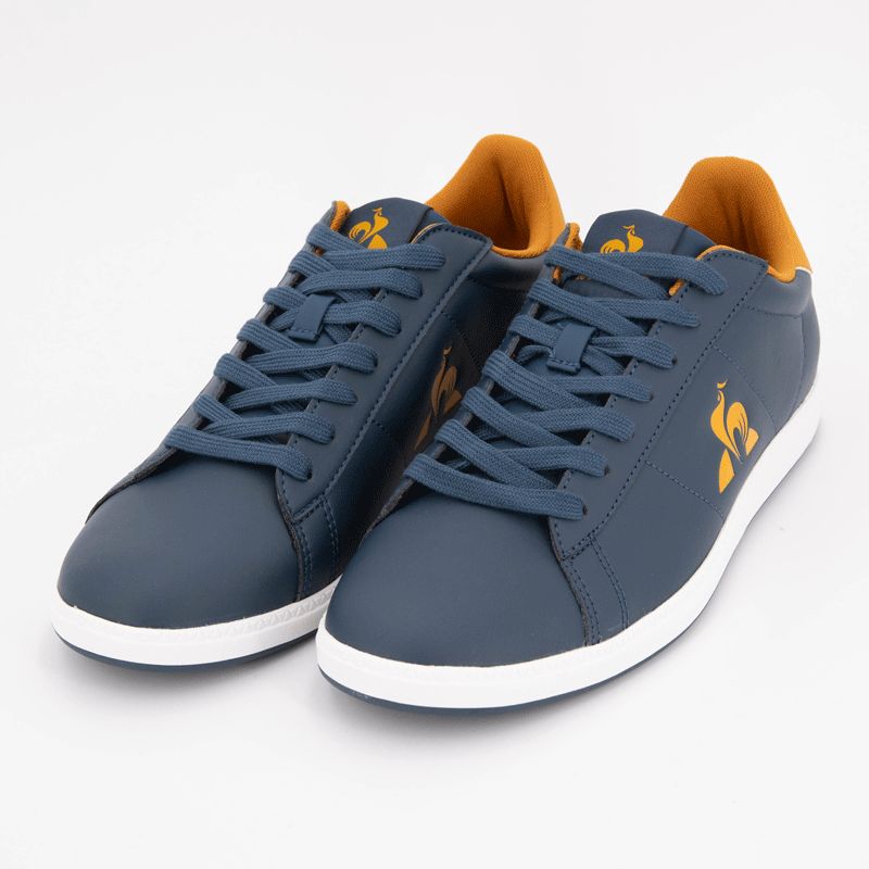 Basket pageant blue inca gold courtset_2 2520554 t39/46 Homme LE COQ SPORTIF