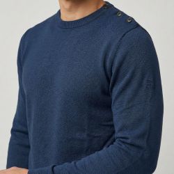 Pull marin uni 24896 bill tornade Homme BILL TORNADE