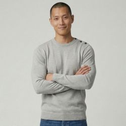 Pull marin uni 24896 bill tornade Homme BILL TORNADE