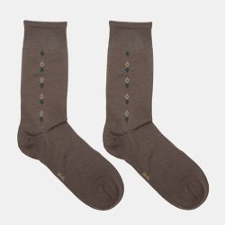 Paire de chaussette en fil d'ecosse fantaisie 24018 t39/46 Homme TORRENTE