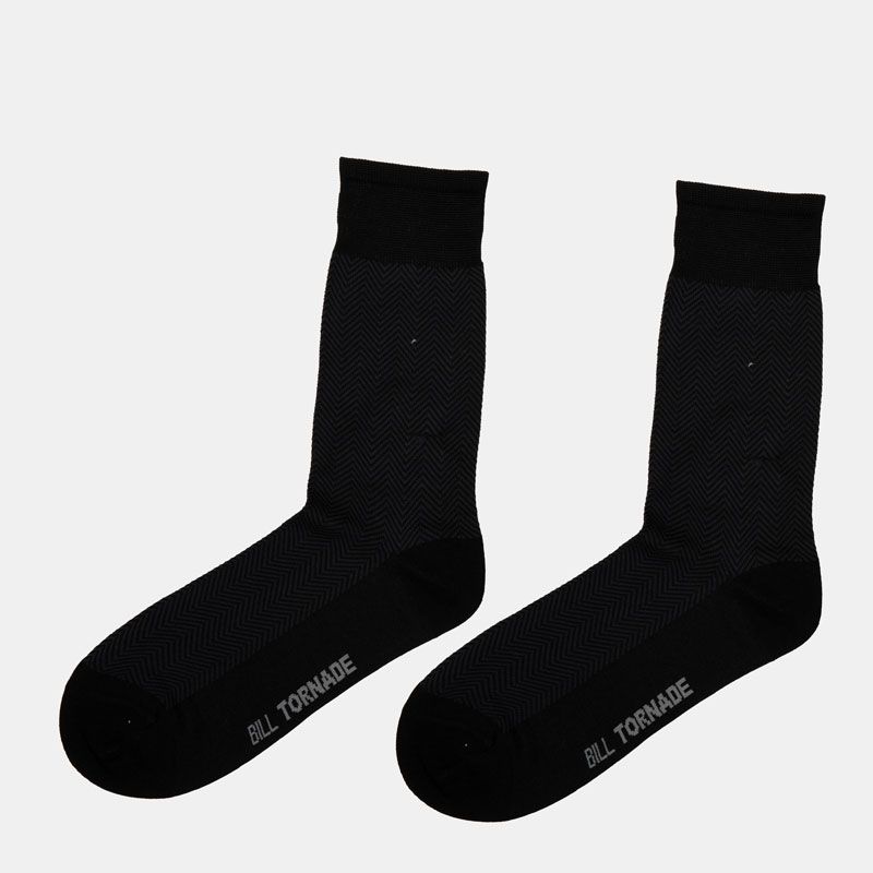 Paire de chaussette en fil d'ecosse fantaisie 20140 t39/46 Homme BILL TORNADE