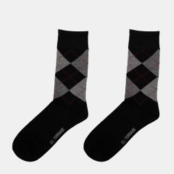 Paire de chaussette en fil d'ecosse fantaisie 20140 t39/46 Homme BILL TORNADE