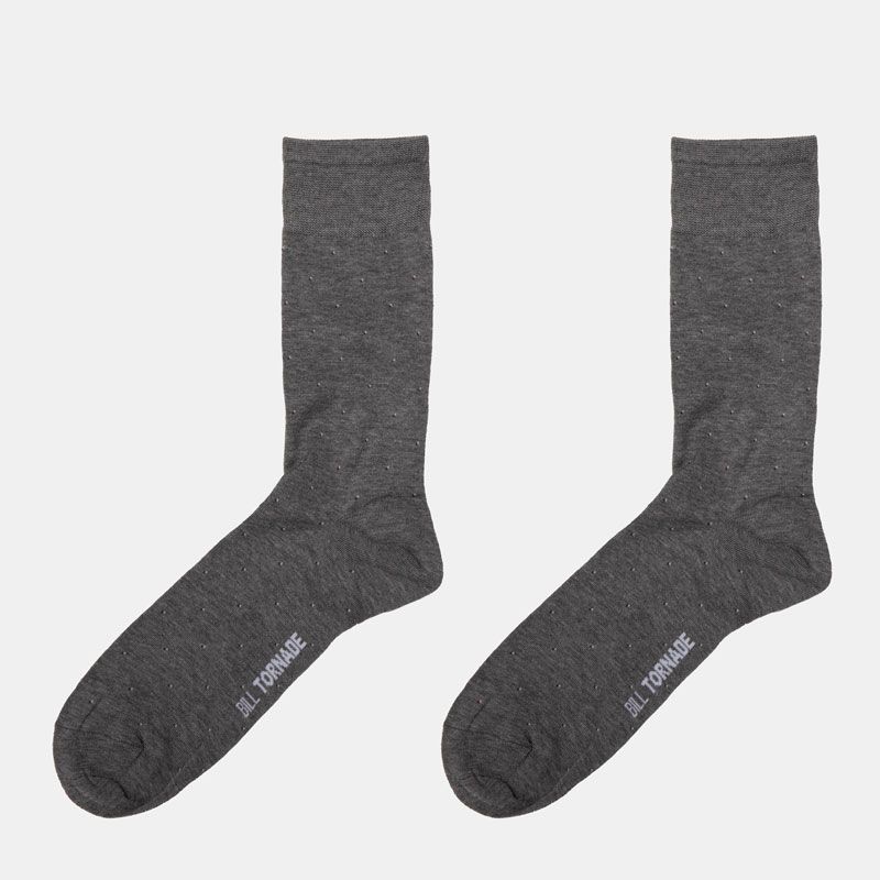 Paire de chaussette en fil d'ecosse fantaisie 20140 t39/46 Homme BILL TORNADE