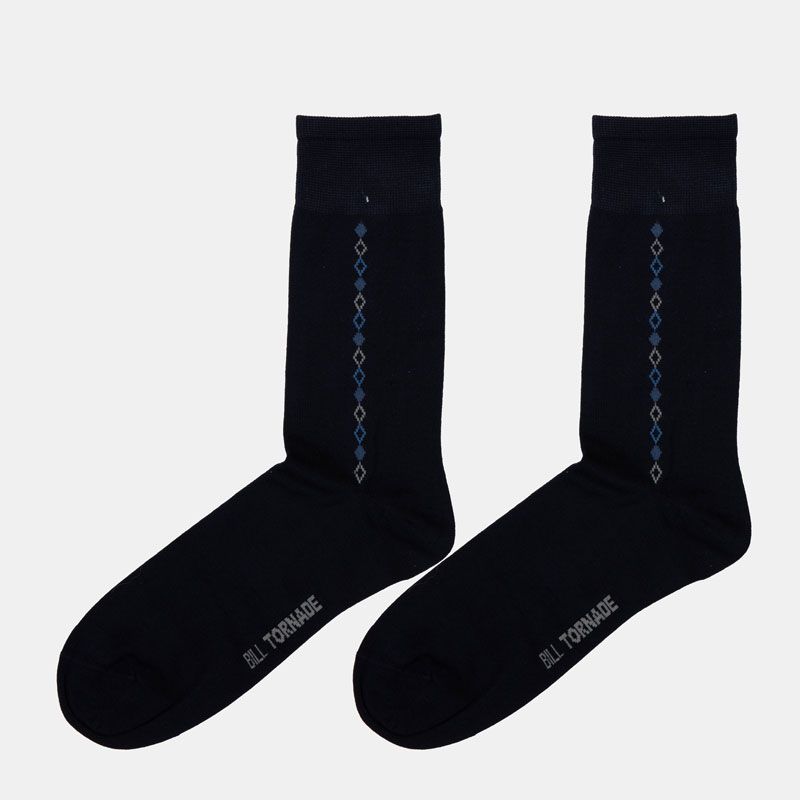 Paire de chaussette en fil d'ecosse fantaisie 20140 t39/46 Homme BILL TORNADE