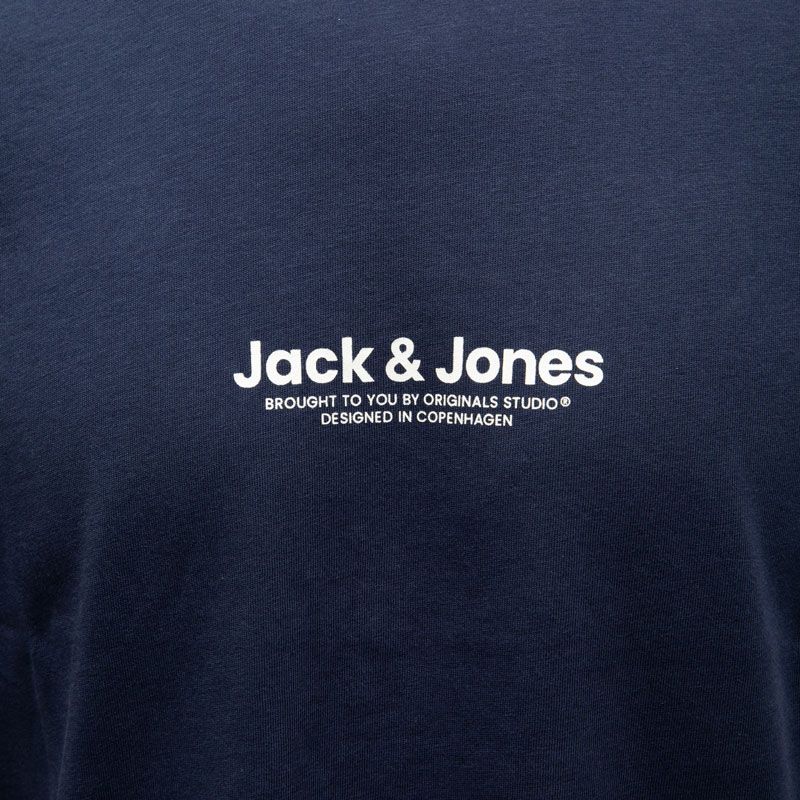 Tee shirt black jwhvesterbro 12266156 4400 Homme JACK & JONES