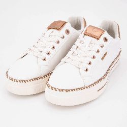Basket white nude 9590360004 t36/41 Femme TOM TAILOR