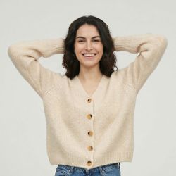 Gilet marine mara-m212511m2f Femme LA PETITE ETOILE