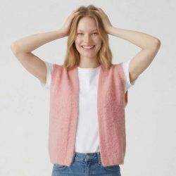 Gilet bleu marvia-m232511m2f Femme LA PETITE ETOILE