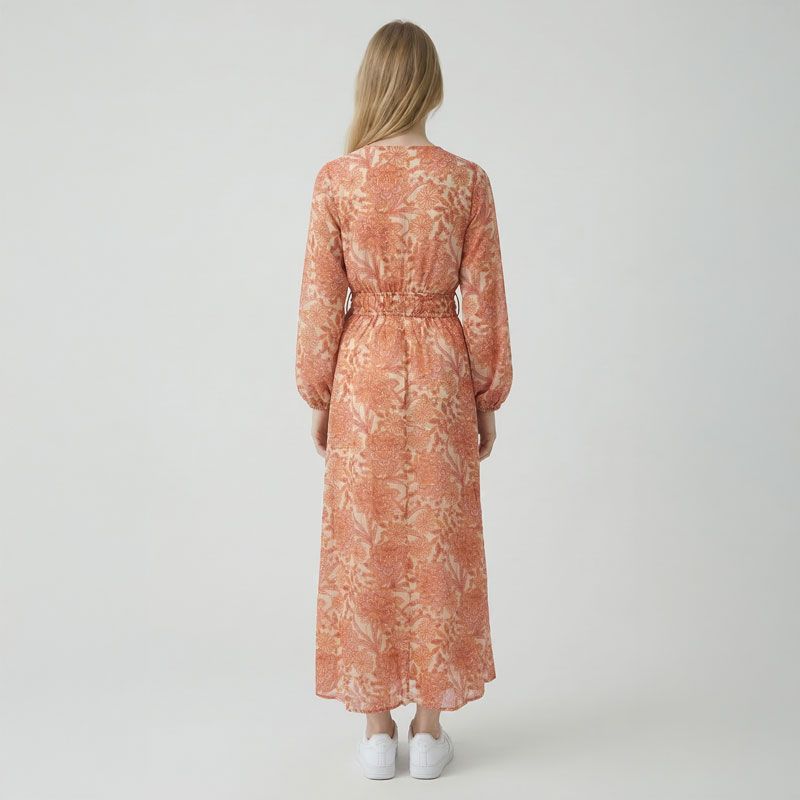 Robe longue bouquet rhyan-r302512y2a Femme LA PETITE ETOILE