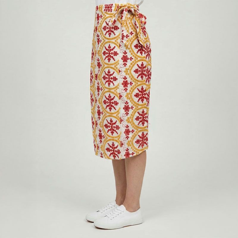 Jupe bicolor justy-j112513c0a Femme LA PETITE ETOILE