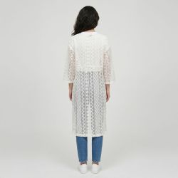 Veste kimono ecru vianne-v122513c0f Femme LA PETITE ETOILE