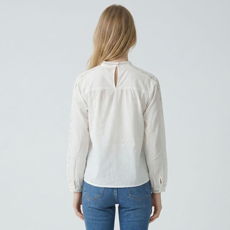 Blouse ecru betty-b102511c0a Femme LA PETITE ETOILE