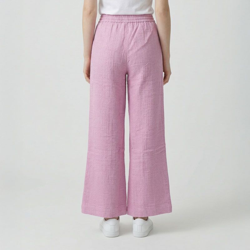 Pantalon rose palmy-p102513c0a Femme LA PETITE ETOILE