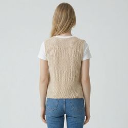 Gilet sans manches à motif Femme LA PETITE ETOILE