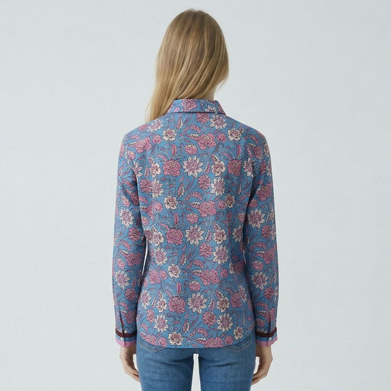 Chemisier fleur cathya-c102512c0a Femme LA PETITE ETOILE